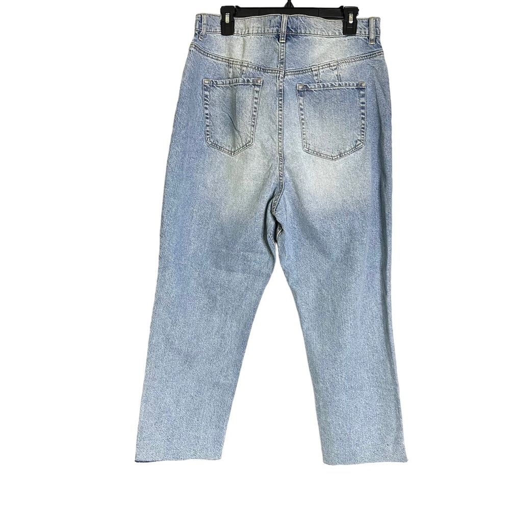 Free People Georgine Mom Crvy Jean Button Fly High Rise Size 34 NWOT - Picture 5 of 11